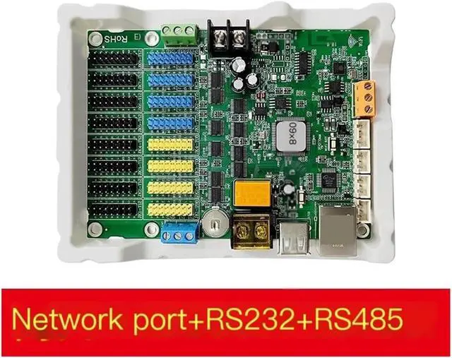 Alt view image 2 of 7 - Control Card BX-6K3 Secondary Development Network Port RS485 Serial Port RS232 Font Card led Display 6K3
