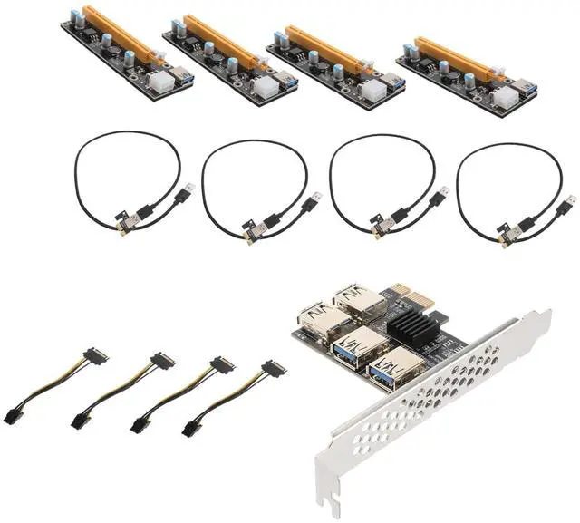 Main image of ARTIBETTER Pci E Extender Card Port USB Adapter with Terminal Plug Stable Pci Express Expansion for Desktop Computers No External Power Required Reliable Data Transmission Motherboard