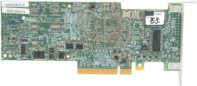 Alt view image 6 of 7 - RAID Controller Card for LSI 9264 8i M8103, PCIE RAID Card with 6GBps Speed, 256MB Cache, Supports RAID0 1 5 6, 8X SATA SAS Ports, 2X Mini SAS Connectors for Server Storage Upgrade