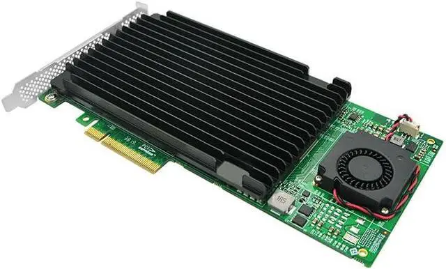Alt view image 3 of 5 - Generic PCIe x8 to 4-Port M.2 NVMe Controller Card