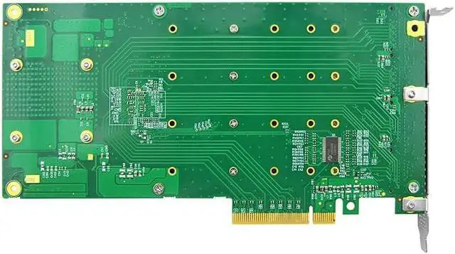 Alt view image 4 of 5 - Generic PCIe x8 to 4-Port M.2 NVMe Controller Card