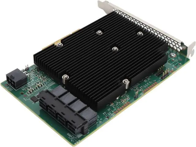 Alt view image 6 of 6 - 16 Port PCIe 3.0 x8 12Gbs SAS Controller, PCIe 8X, Connect 1024 External Devices with Flexible Storage Architecture, High Performance for Servers