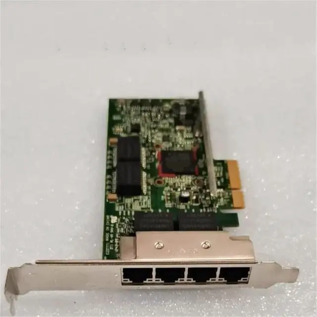 Alt view image 2 of 3 - BCM5719 Four 4 Port Gigabit Network Internet Card PCI-E for TMGR6 HY7RM KH08P YGCV4