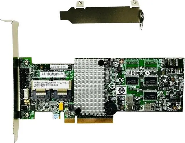 Alt view image 4 of 4 - M5014 46M0918 Serve RAID Controller Card SAS SATA 256MB Cache PCI E 2.0 RAID Expander