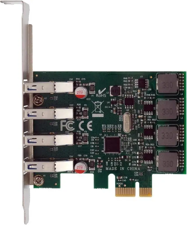 Alt view image 3 of 4 - EX-11194 4-Port USB 3.2 Gen 1 PCIe Card