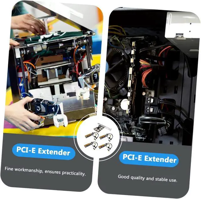 Alt view image 2 of 7 - Pci-e Riser Card USB Extender for Gaming Motherboard Interface Adapter High Stability