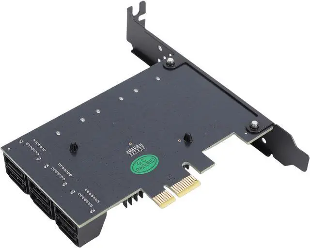Alt view image 6 of 7 - PCIe to 9 Port 3.0 6Gbps Expansion Card, Serial ATA Controller Adapter Support SSD HDD, with NCQ AHCI Technology, for PC Systems