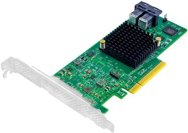 Alt view image 4 of 7 - SAS HBA Card Compatible with LSI 9300-8i IT Mode PCIe SATA Expansion Card, 8-Port 12Gbps PCIe 3.0, SAS Expander Support, HBA Controller with 2X SFF-8643 to 4X SATA Cables for ZFS TrueNAS unRAID NAS