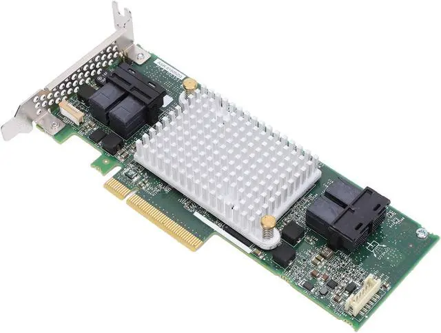 Alt view image 2 of 7 - aqxreight 81605ZQ Array Card 12Gbps 1GB Cache 16 Channels 256 Storage Devices PCIe X8 Controller Card 12Gb S Significantly Array CardSAS CardPCIe X8 CardRAID Controller
