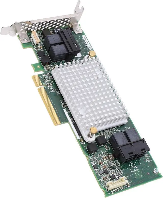 Alt view image 7 of 7 - aqxreight 81605ZQ Array Card 12Gbps 1GB Cache 16 Channels 256 Storage Devices PCIe X8 Controller Card 12Gb S Significantly Array CardSAS CardPCIe X8 CardRAID Controller