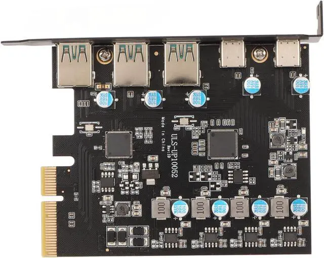 Alt view image 7 of 7 - PCIE USB Card, PCIE to Type C Expansion Card PCI Expree to USB Expansion Card 20Gbps for 7 8 10 for OS X 10.8.2