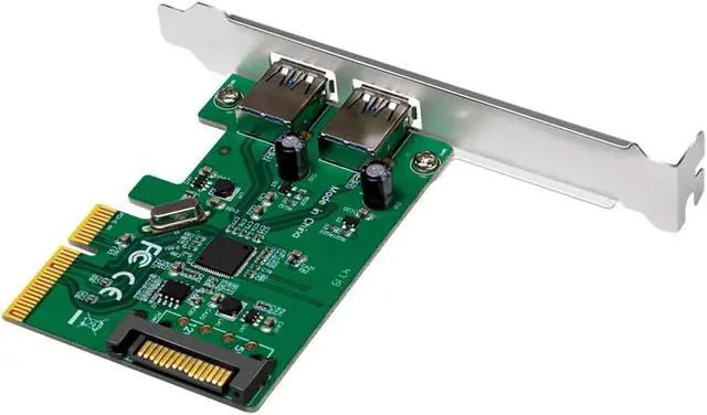 Alt view image 4 of 7 - LogiLink PC0080 PCI-e Card (2X USB 3.1)