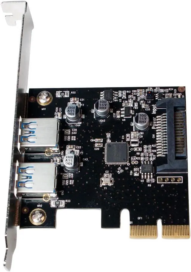 Alt view image 3 of 7 - LogiLink PC0080 PCI-e Card (2X USB 3.1)