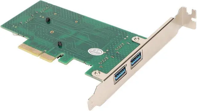 Alt view image 2 of 7 - USB 3.0 PCIe Expan Card 4 Ports, PCI USB3.0 Card with 5Gbps Speed CIE U0 Expan for Desktop Computer, Compatible with /7/8/10