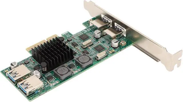 Alt view image 6 of 7 - USB 3.0 PCIe Expan Card 4 Ports, PCI USB3.0 Card with 5Gbps Speed CIE U0 Expan for Desktop Computer, Compatible with /7/8/10