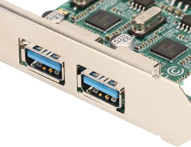 Alt view image 5 of 7 - USB 3.0 PCIe Expan Card 4 Ports, PCI USB3.0 Card with 5Gbps Speed CIE U0 Expan for Desktop Computer, Compatible with /7/8/10