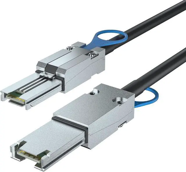 Alt view image 7 of 7 - 9200-8E + 8088 SAS Cable 1m