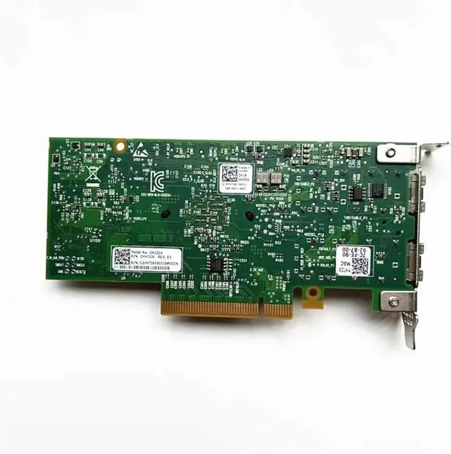 Alt view image 4 of 6 - CX322A 10GB 10 Gigabit Dual-Port Network Card SFP+ YHTD6 for Server Workstation PC Industrial Control Machine