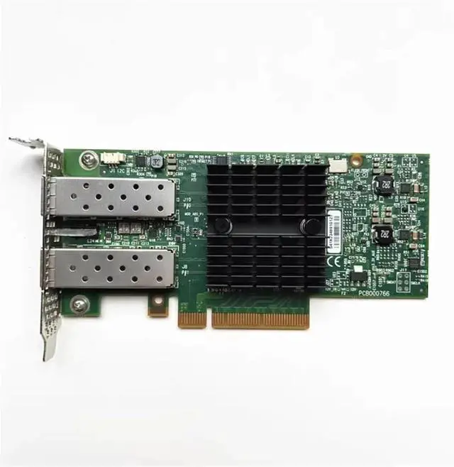 Alt view image 6 of 6 - CX322A 10GB 10 Gigabit Dual-Port Network Card SFP+ YHTD6 for Server Workstation PC Industrial Control Machine