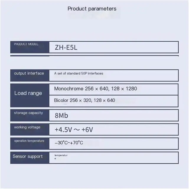 Alt view image 3 of 4 - Control Card ZH-E5L Network Port Serial Port U Disk Network Cluster LED Display to Change The Word E5L