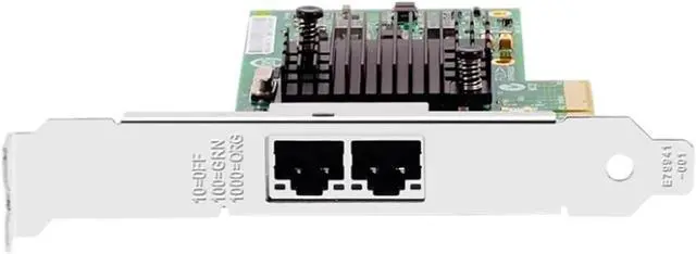 Alt view image 4 of 4 - I340-T2 Gigabit Ethernet Server, 82580Db Chip, Pcie X4, 2 * Rj45, 1000m LAN Network Card(Short Bracket)