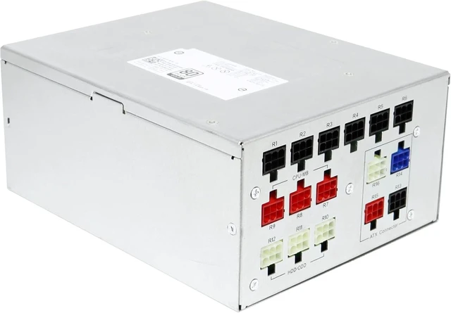 Alt view image 3 of 7 - LXun Upgraded D1000EGM-00 1000W Power Supply Version Workstation Server Gaming Full Modular Compatible with Dell Alienware Aurora A51 R9 R10 R11 R12 XPS 8920 8930 T3640 T3650 Inspiron 5675 0PDJK 0WTGN