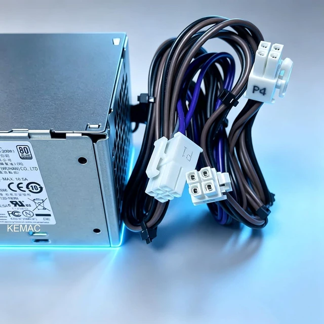 Alt view image 3 of 6 - 200W H200EPS-01 Original New PSU for DE LL 3080 5080 7080 5090 7090 SFF 200W Power Supply Adapter H200EBS-01 L200EBS-01 K92TW 5TVM5 52C2P