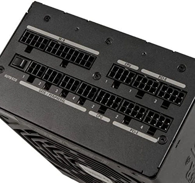 Alt view image 2 of 6 - PSU for Super Flower Full Modular 80plus Titanium Silent Fan Rated 750W Peak 850W Power Supply Leadex T 750W
