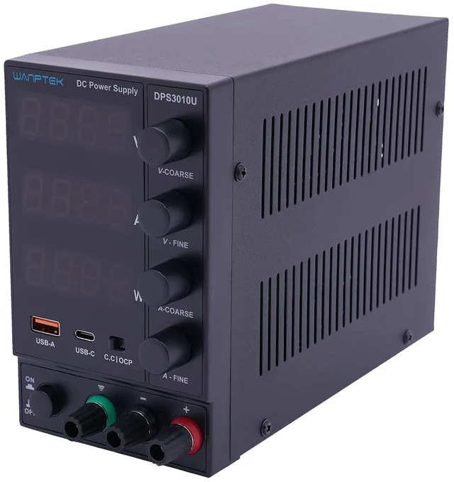Main image of DC Power Supply Variable Adjustable Switching Bench, Power Supply Precision Variable Digital Voltage 30/60V 5/10A (DPS3010U)
