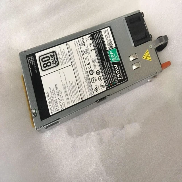 Main image of PSU for R530 R630 R730 T430 EPP 750W Power Supply L750E-S0 G6W6K V1YJ6 HTRH4 TPJ2X D750E-S6 E750E-S1 0XW8W