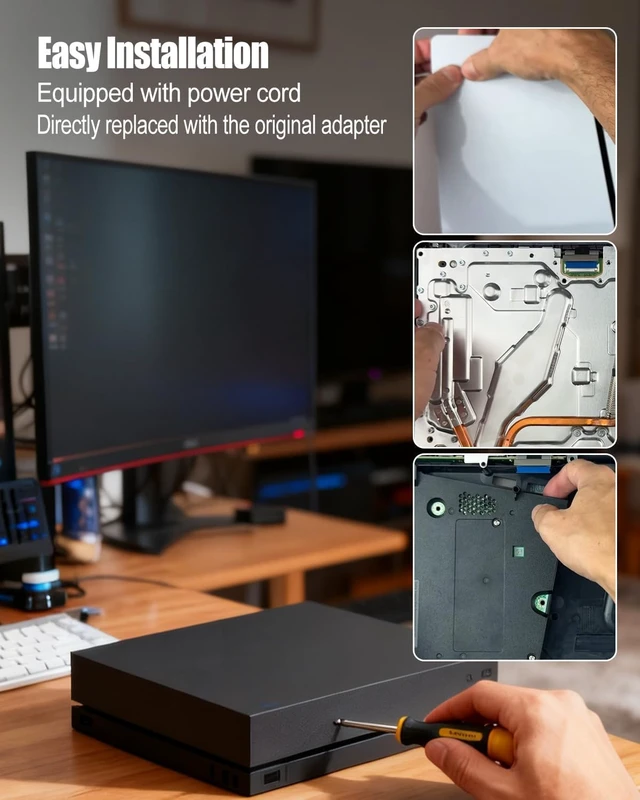 Alt view image 6 of 6 - Internal Power Supply Replacement Compatible with Xbox One X