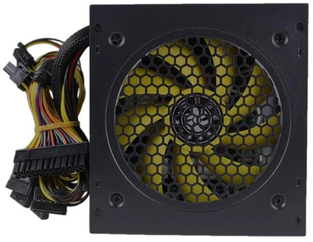 Alt view image 2 of 6 - PC PSU for Gold Empery GPU Silence Rated Power 230W Peak Power 450W Desktop Computer Power Supply ATX-P4-450W
