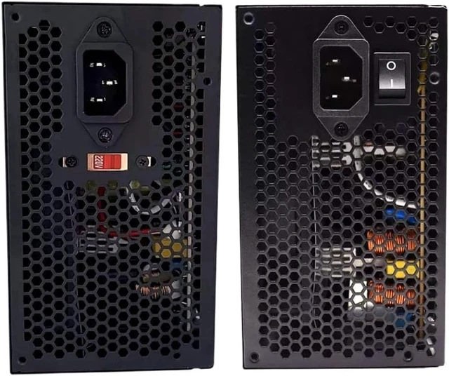 Alt view image 3 of 7 - 800W ATX Desktop Power Supply Compatible with PC Gamer Mining Systems