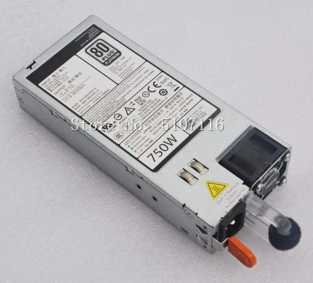 Alt view image 4 of 5 - for R720 R620 CWKMX 79RDR 5NF18 6W2PW 0CWKMX 079RDR 05NF18 06W2PW 9PXCV 750W Server Power Supply