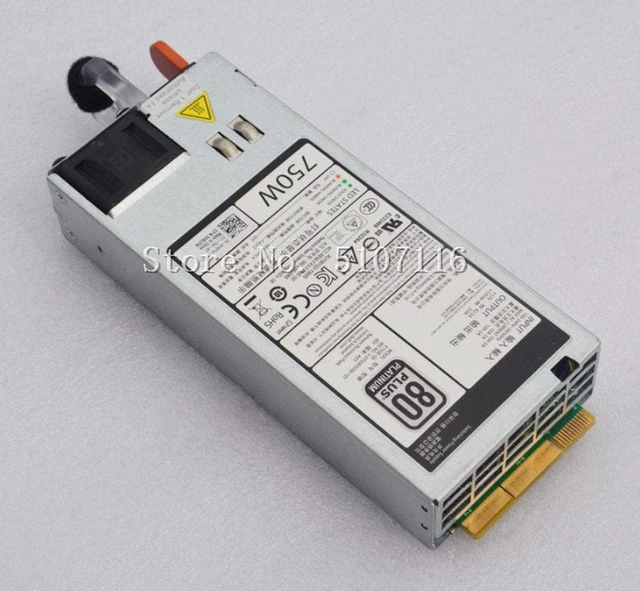 Alt view image 5 of 5 - for R720 R620 CWKMX 79RDR 5NF18 6W2PW 0CWKMX 079RDR 05NF18 06W2PW 9PXCV 750W Server Power Supply