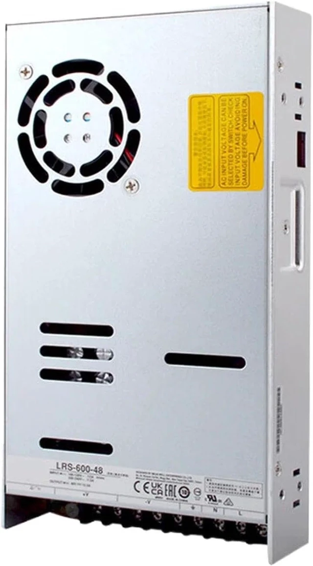 Alt view image 6 of 7 - LRS-600N2-12 600W 12V 50A High Performance Metal Encased Power Supply with 200% Peak Power - Ideal for Industrial Automation