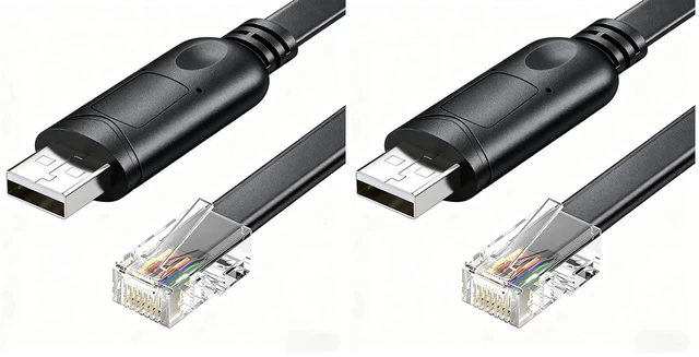 Main image of USB to RS485 Converter RJ45 Adapter Serial Cable for Seplos PUSUNG Series SUTEN Smart BMS Connection, Built-in FT232 IC (1.8m/6ft) (Pack of 2)