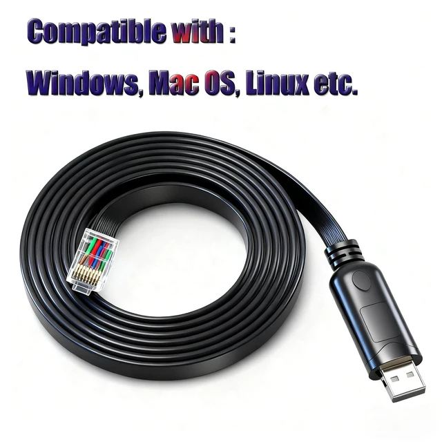 Alt view image 6 of 7 - USB to RS485 Converter RJ45 Adapter Serial Cable for Seplos PUSUNG Series SUTEN Smart BMS Connection, Built-in FT232 IC (1.8m/6ft) (Pack of 2)