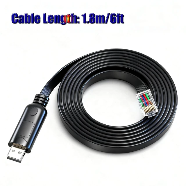 Alt view image 5 of 7 - USB to RS485 Converter RJ45 Adapter Serial Cable for Seplos PUSUNG Series SUTEN Smart BMS Connection, Built-in FT232 IC (1.8m/6ft) (Pack of 2)