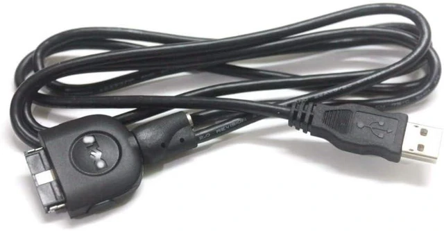 Main image of 1.5m Black USB Travel Sync Cable for Dell Axim X50/X51/X50V/X51V Handhelds - Data Sync & Charge Cable