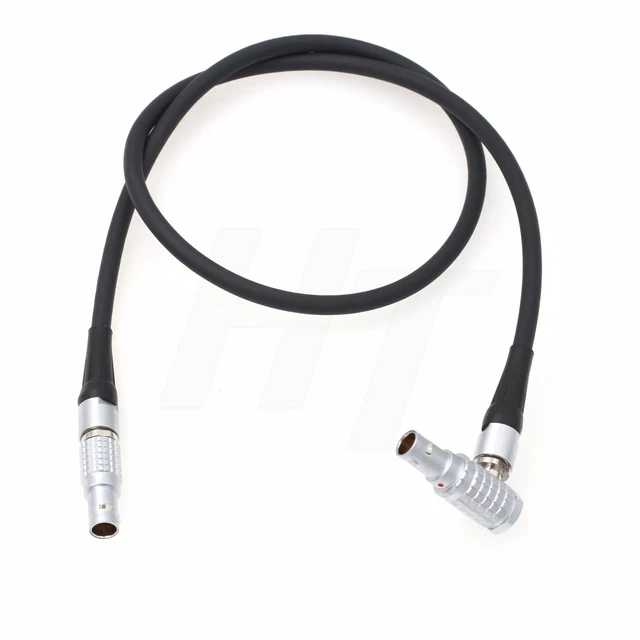 Alt view image 2 of 4 - Preston MDR3 MDR4 Light Ranger 2 Serial Data Cable 4 pin Right Angle to 4 pin 30cm