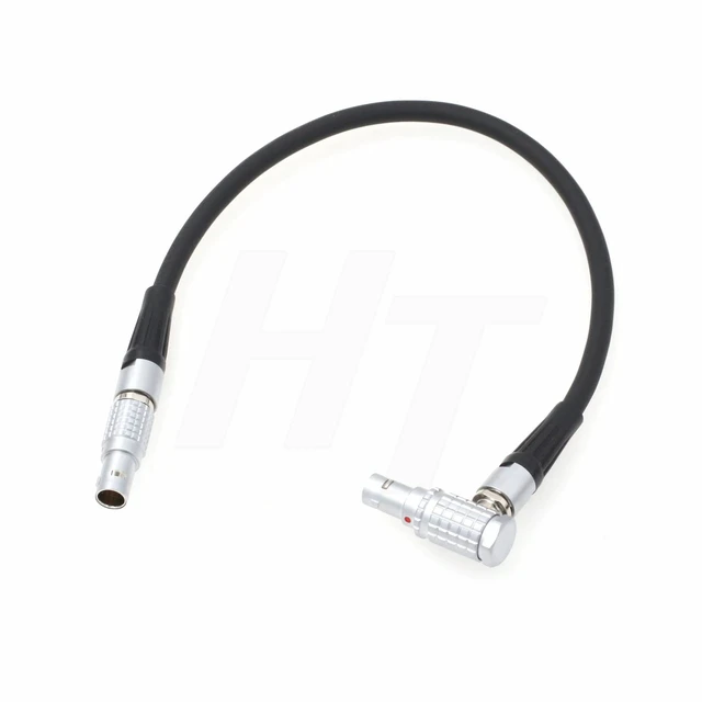 Alt view image 4 of 4 - Preston MDR3 MDR4 Light Ranger 2 Serial Data Cable 4 pin Right Angle to 4 pin 30cm