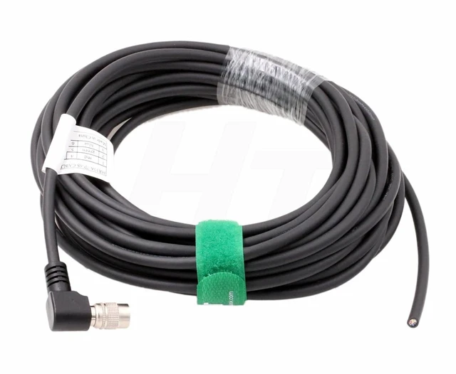 Main image of Right Angle Hirose 6 Pin Female HR10A-7P-6S to Flying Leads Cable for Allied Vision Mako USB3, Point Grey Blackfly Basler ace Racer GigE Camera (10)