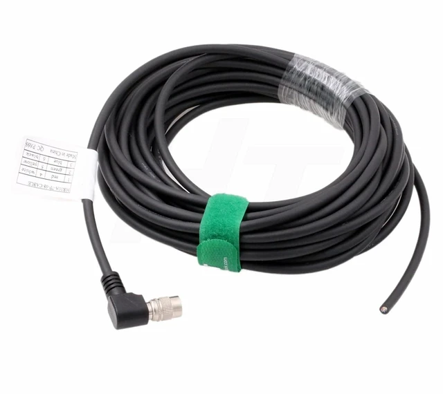 Alt view image 3 of 4 - Right Angle Hirose 6 Pin Female HR10A-7P-6S to Flying Leads Cable for Allied Vision Mako USB3, Point Grey Blackfly Basler ace Racer GigE Camera (10)