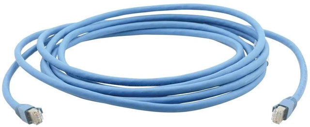 Main image of Best Price Square Kramer Electronics C-UNIKAT-100 100ft Cat6a U/FTP (STP) Blue Network Cables (100ft, Cat6a, U/FTP (STP), RJ-45, RJ-45, Blue)