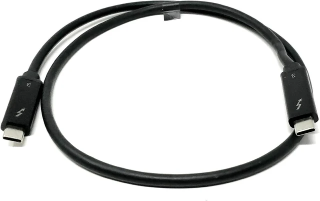 Alt view image 2 of 3 - USB-C Thunderbolt Cable for HP Thunderbolt Dock 120W G2 G4 G5 Dock Station Combo Cable L22298-002, L15812-002, L22298-001, L15812-001