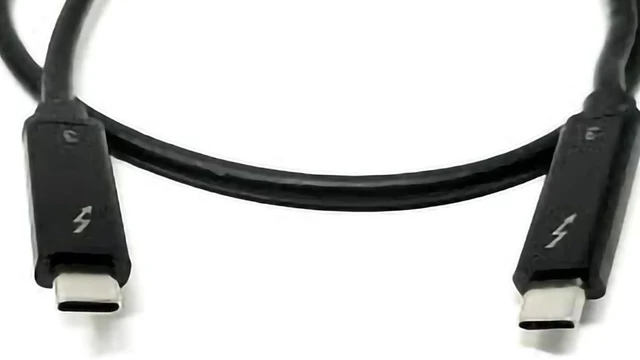 Alt view image 3 of 3 - USB-C Thunderbolt Cable for HP Thunderbolt Dock 120W G2 G4 G5 Dock Station Combo Cable L22298-002, L15812-002, L22298-001, L15812-001