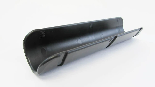Alt view image 2 of 2 - EPHA HP8-B 3.50" X 8" Black Hose Protectors W/Ties, pkg/25