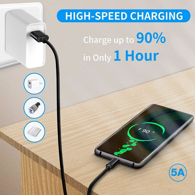 Alt view image 7 of 7 - PremiumCord 1.5m USB-C to USB-C Cable, 5A/100W Charging, 480Mbit/s Data, Black/Grey