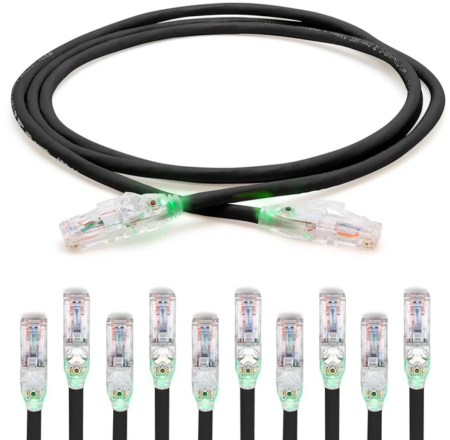 Main image of EVO Traceable Cat6 Ethernet Cable 10 Pack